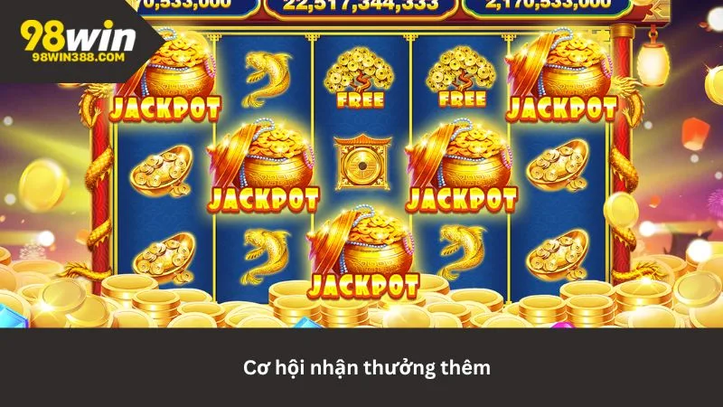 Có thể nhận thêm nhiều phần thưởng từ các chương trình